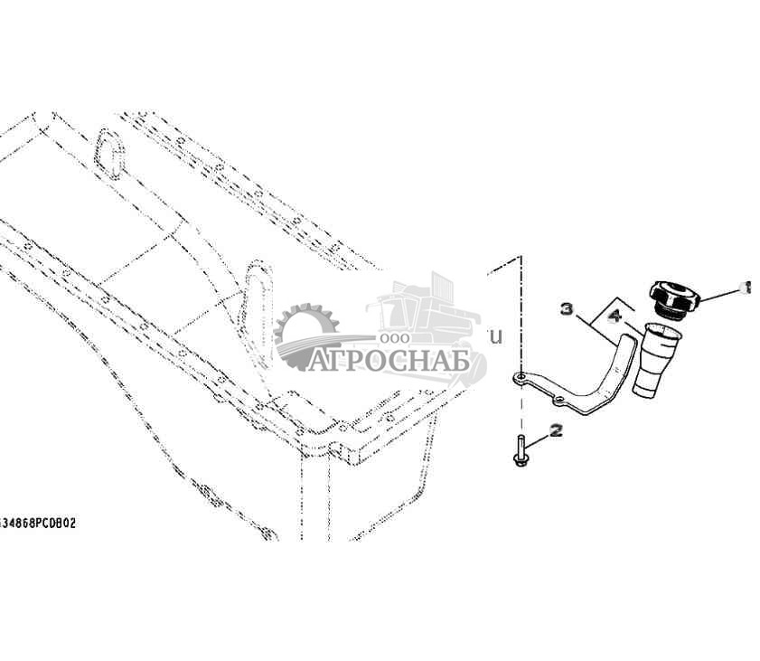 1211 Oil Filler Neck 